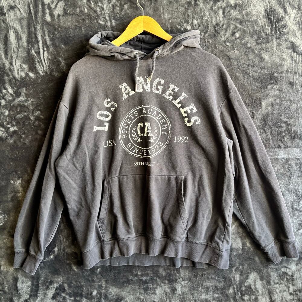 H&M Los Angles Hoodie SIze: M Color Black